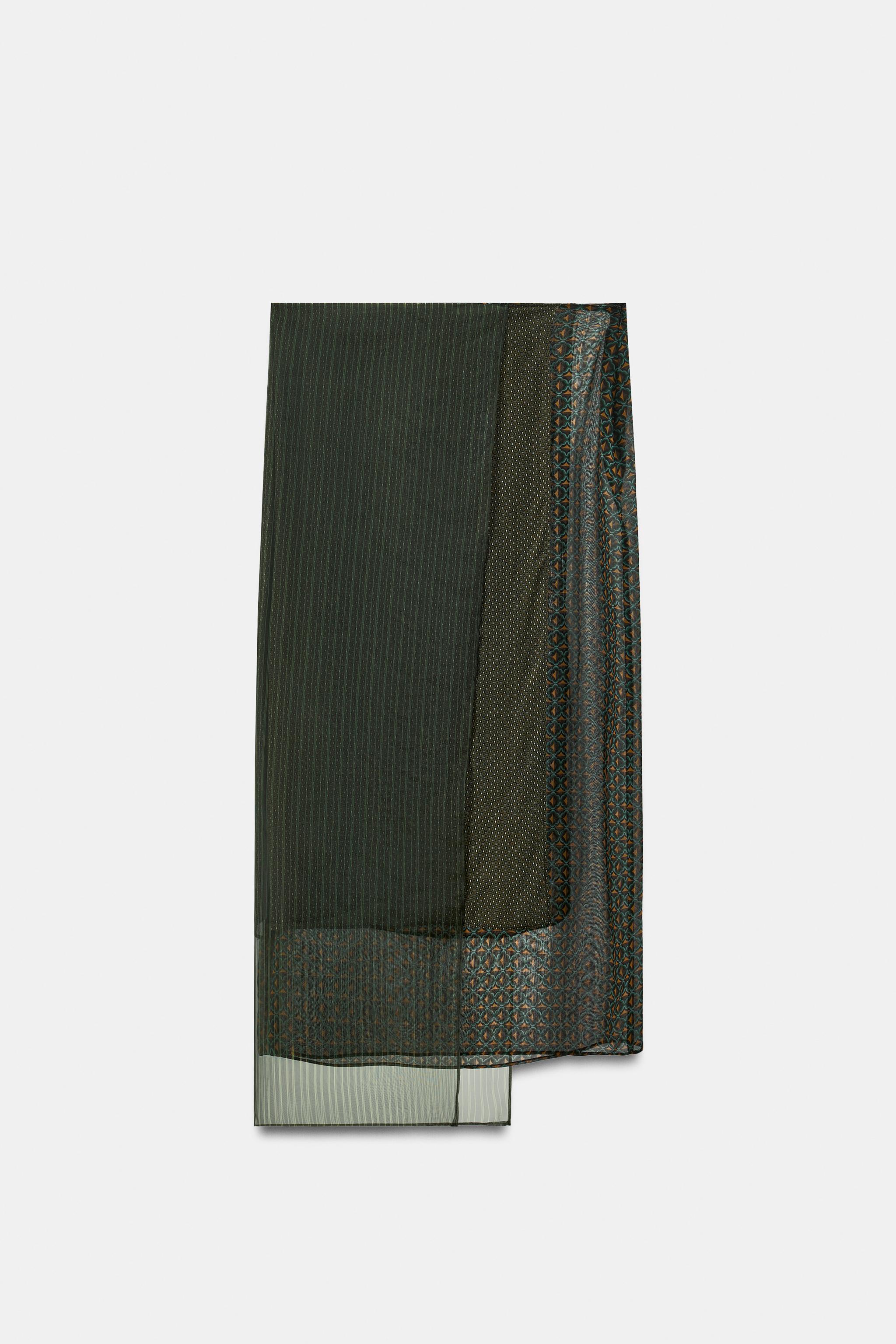 JUPE PARÉO IMPRIMÉE 100 % VISCOSE